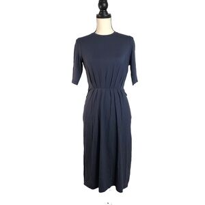 Aware by Vero Moda Womens Short Sleeve Dress Small Blue OEKO-TEX Soft Causal